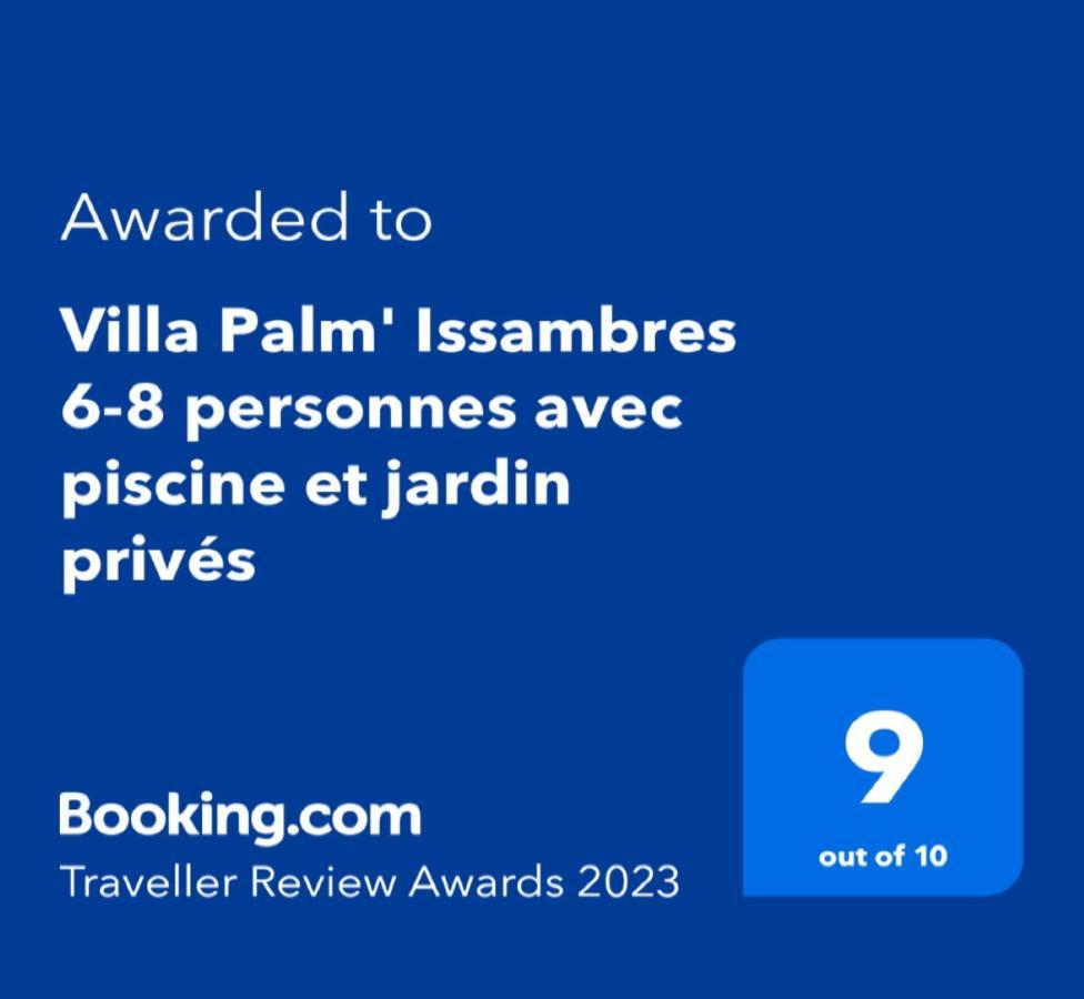 Villa Palm' Issambres 6-7 Personnes, Clim, Avec Piscine, Jardin Et Parking Prives La Garonnette-Plage المظهر الخارجي الصورة