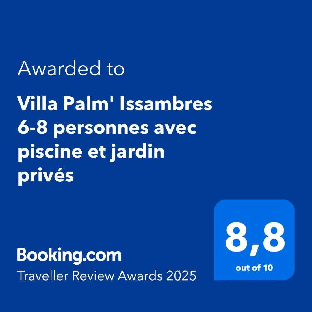 Villa Palm' Issambres 6-7 Personnes, Clim, Avec Piscine, Jardin Et Parking Prives La Garonnette-Plage المظهر الخارجي الصورة