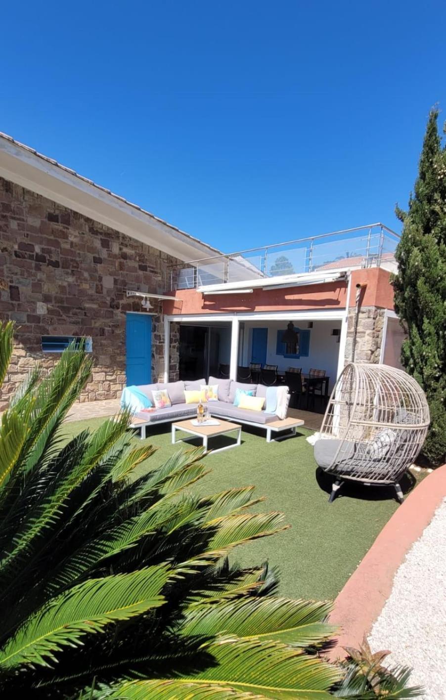 Villa Palm' Issambres 6-7 Personnes, Clim, Avec Piscine, Jardin Et Parking Prives La Garonnette-Plage المظهر الخارجي الصورة